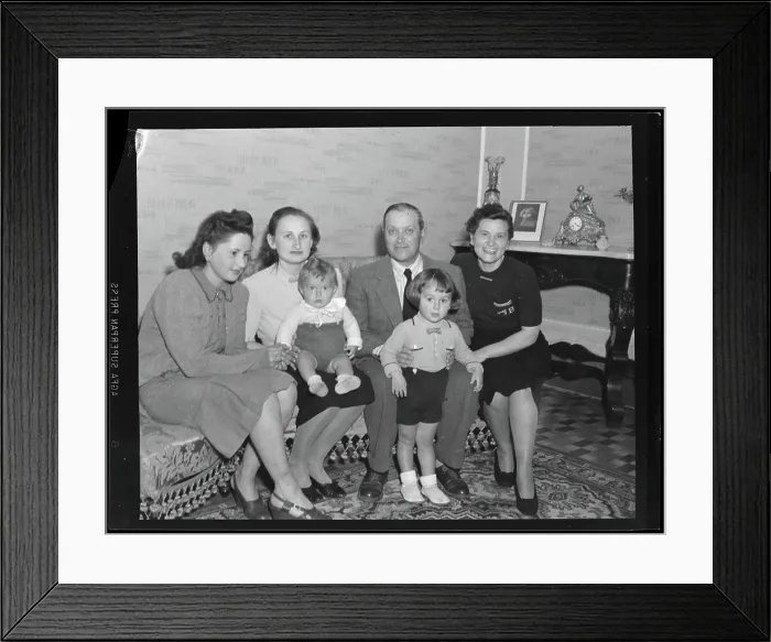 Framed Print : Group, Children. Samuel Chamberlain Photograph Negatives Collection Framed Print : Group, Children. Samuel Chamberlain Photograph Negatives Collection