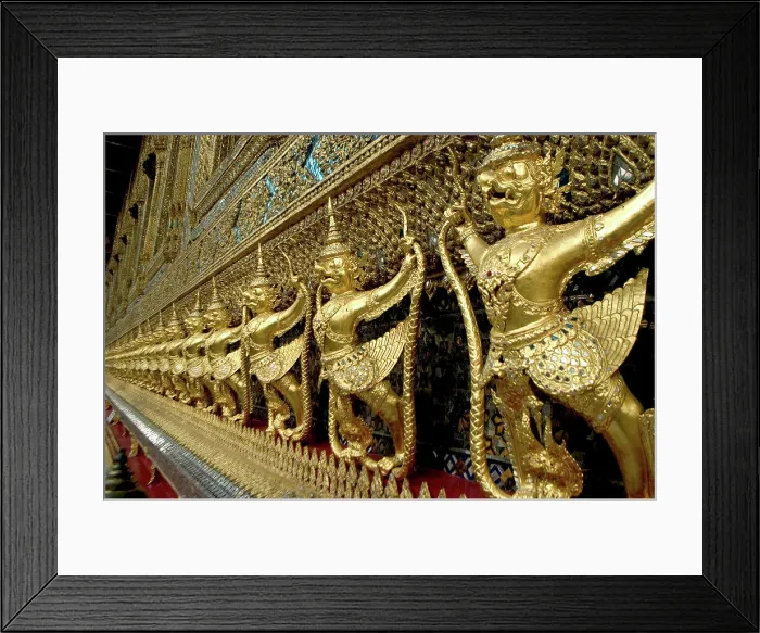 Framed Print : Palace complex of Wat Phra Keo, Bangkok, Thailand Framed Print : Palace complex of Wat Phra Keo, Bangkok, Thailand