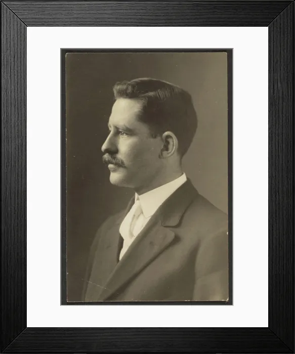 Framed Print : Man with White Tie. Louis Fleckenstein, photographer (American, 1866 - 1943) 1907-1943 Framed Print : Man with White Tie. Louis Fleckenstein, photographer (American, 1866 - 1943) 1907-1943