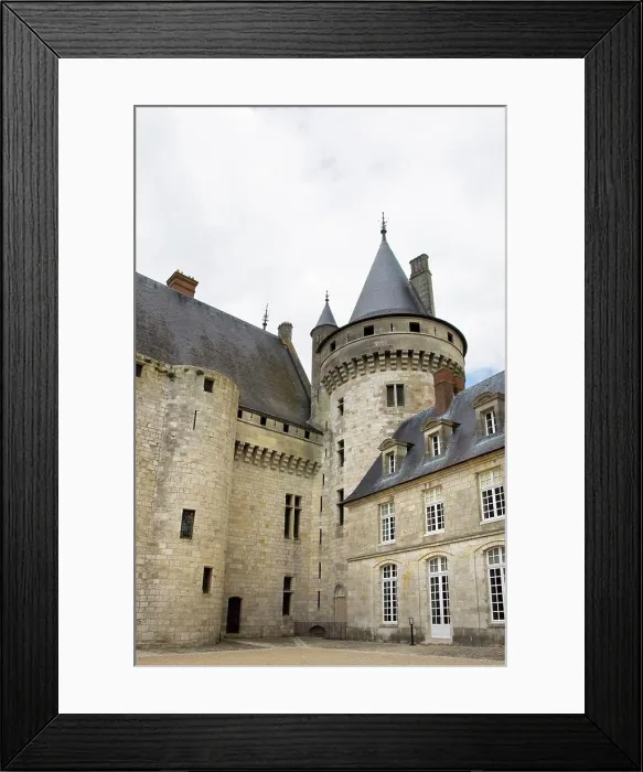 Framed Print : France. Loire Valley. Sully Sur Loire. Sully Sur Loire Castle Framed Print : France. Loire Valley. Sully Sur Loire. Sully Sur Loire Castle