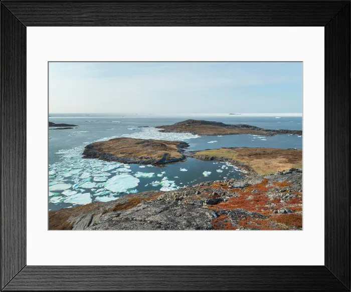 Framed Print : Sea ice off Fogo Island, Newfoundland and Labrador, Canada Framed Print : Sea ice off Fogo Island, Newfoundland and Labrador, Canada