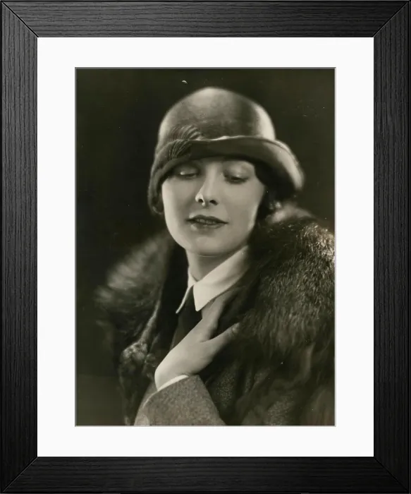 Framed Print : Portrait of Miss Frances McCann Framed Print : Portrait of Miss Frances McCann
