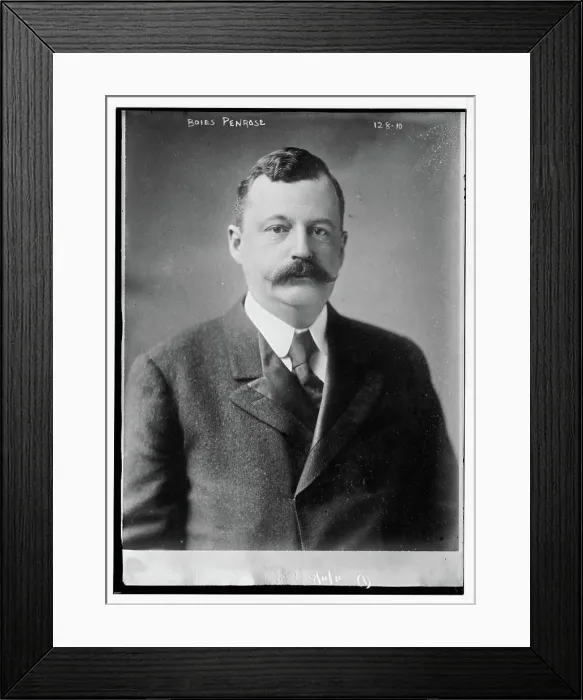 Framed Print : Boies Penrose, portrait bust