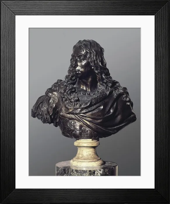 Framed Print : COYSEVOX, Antoine (1640-1720). The Prince of Cond_ Framed Print : COYSEVOX, Antoine (1640-1720). The Prince of Cond_