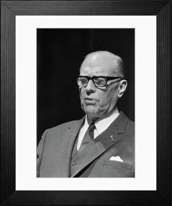 Framed Print : Anefo photo collection. Fifth congress international Police Association