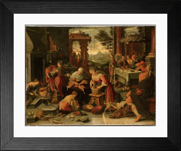 Framed Print : Lazarus from Bethany by Jacopo Bassano il vecchio Framed Print : Lazarus from Bethany by Jacopo Bassano il vecchio