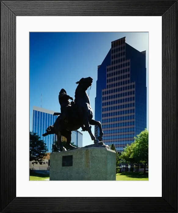 Framed Print : Statue of General Francisco Villa Framed Print : Statue of General Francisco Villa