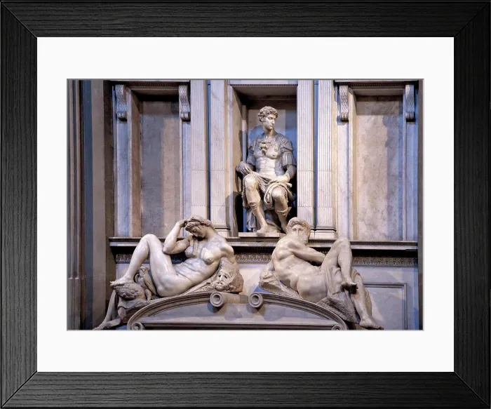 Framed Print : Tomb of Giuliano de Medici, Night Framed Print : Tomb of Giuliano de Medici, Night