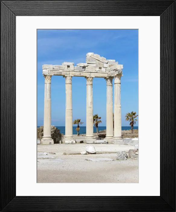 Framed Print : Apollontempel Apollontempel in Side Türkei Copyright: xZoonar.com / angetax 7339649