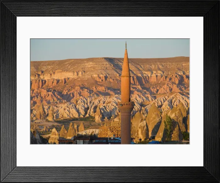 Framed Print : Goreme, , Turkey, landscape, Cappadocia, skyline, travel, Asia, scenery, general view, panorama Framed Print : Goreme, , Turkey, landscape, Cappadocia, skyline, travel, Asia, scenery, general view, panorama