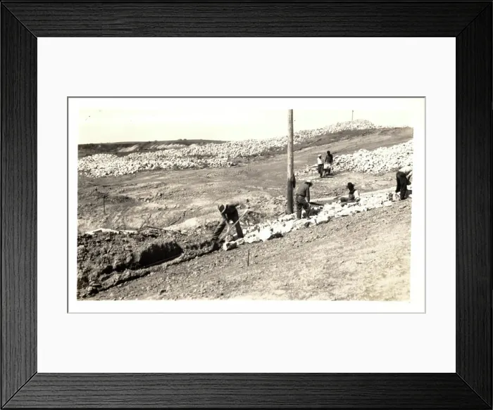 Framed Print : Project (White Clay Dam - Rip-Rap) Framed Print : Project (White Clay Dam - Rip-Rap)
