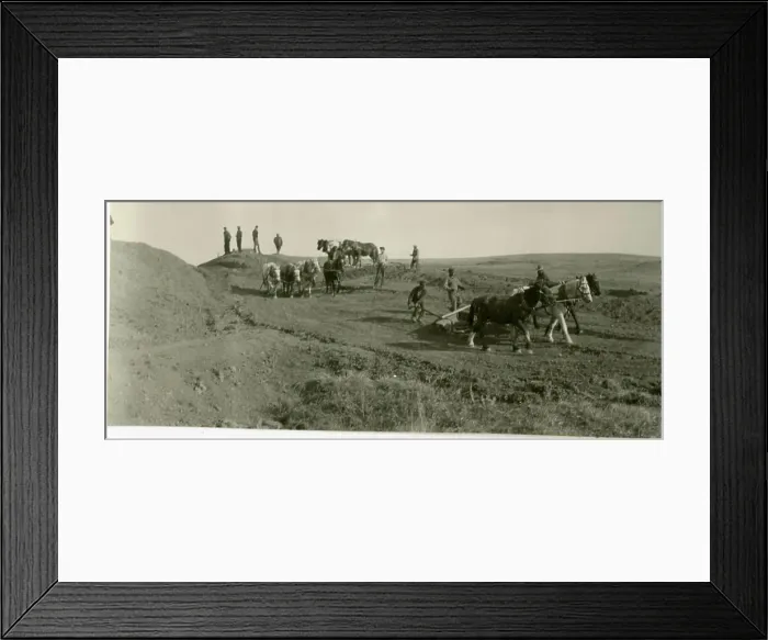 Framed Print : Horsedrawn Equipment. Central Plains Region (Kansas City) Framed Print : Horsedrawn Equipment. Central Plains Region (Kansas City)