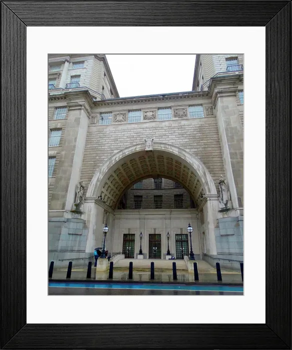 Framed Print : Thames House, Millbank, London