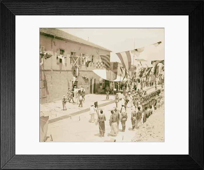 Framed Print : Herbert Samuel reception, June 30, 1920, Middle East, Israel and / or Palestine