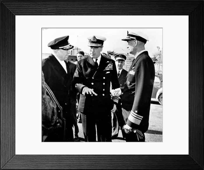 Framed Print : Admiral Selby Combs Takes Over. Photographs of Marshall Plan Programs, Exhibits, and Personnel Framed Print : Admiral Selby Combs Takes Over. Photographs of Marshall Plan Programs, Exhibits, and Personnel