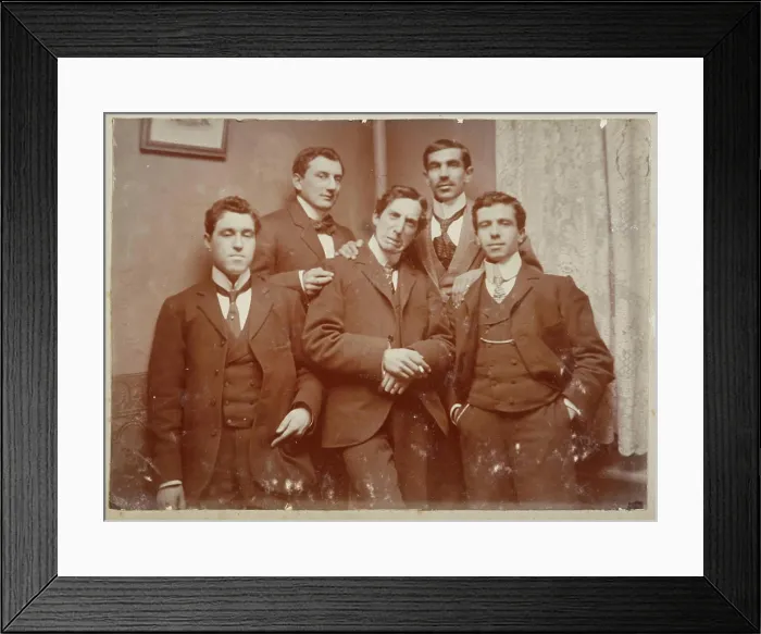 Framed Print : Untitled Group portrait, circa 1900-1901, Wellington, by Zak (Joseph Zachariah) Framed Print : Untitled Group portrait, circa 1900-1901, Wellington, by Zak (Joseph Zachariah)