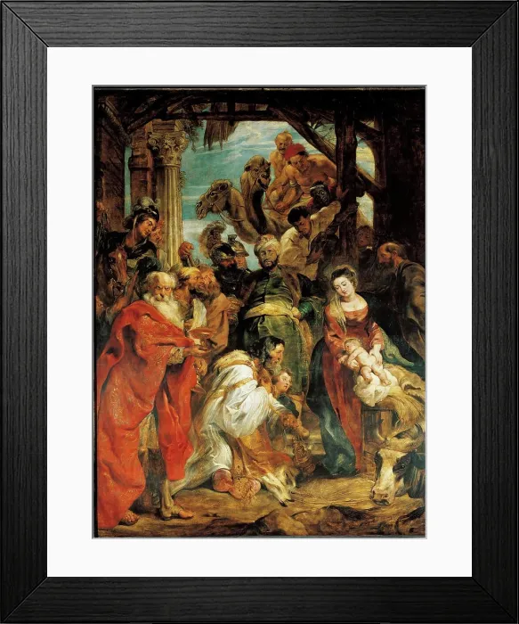Framed Print : The Adoration of the Magi by Rubens Framed Print : The Adoration of the Magi by Rubens