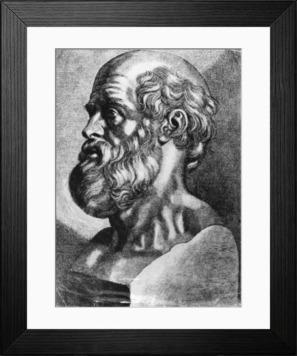 Framed Print : Hippocrates (460-375 BCE), Greek Physician Paulus Pontius (1603-1658 Flemish) Copperplate Framed Print : Hippocrates (460-375 BCE), Greek Physician Paulus Pontius (1603-1658 Flemish) Copperplate