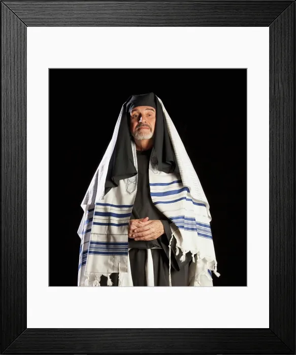 Framed Print : Man Depicting A Bible Character Framed Print : Man Depicting A Bible Character