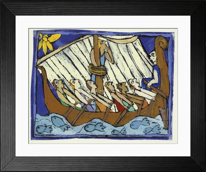 Framed Print : Ulysses 2001 Leslie Xuereb (b.1959 / French) Framed Print : Ulysses 2001 Leslie Xuereb (b.1959 / French)