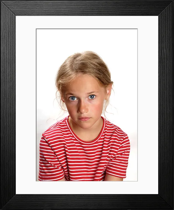 Framed Print : Blond girl Framed Print : Blond girl