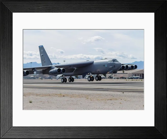 Framed Print : A B-52 Stratofortress of the U.S. Air Force Framed Print : A B-52 Stratofortress of the U.S. Air Force