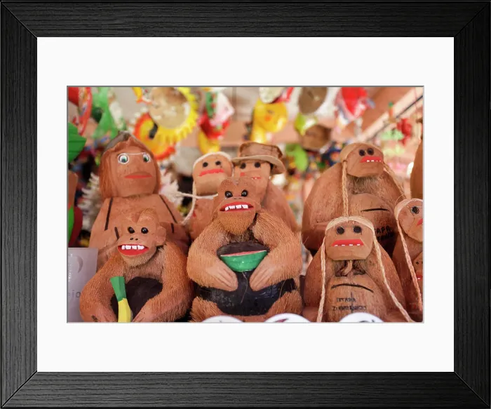 Framed Print : Zihuatanejo, Mexico. Handicrafts Framed Print : Zihuatanejo, Mexico. Handicrafts