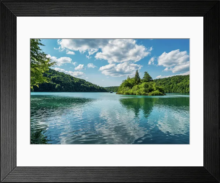 Framed Print : Beautiful landscape in the Plitvice Lakes National Park in Croatia Beautiful landscape in the Plitvice Lakes National Framed Print : Beautiful landscape in the Plitvice Lakes National Park in Croatia Beautiful landscape in the Plitvice Lakes National