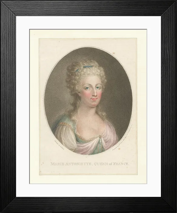 Framed Print : Marie Antoniette sic, Queen of France Framed Print : Marie Antoniette sic, Queen of France