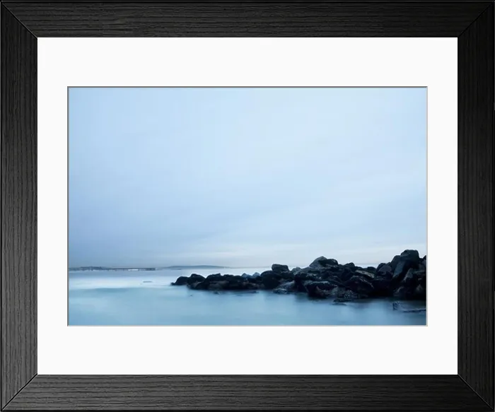 Framed Print : Jetty at dusk Framed Print : Jetty at dusk