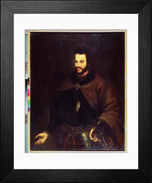 Framed Print : Portrait of the Tsar Ivan V Alexeyevich (1666-1696) by Russian master State Russian Museum Framed Print : Portrait of the Tsar Ivan V Alexeyevich (1666-1696) by Russian master State Russian Museum