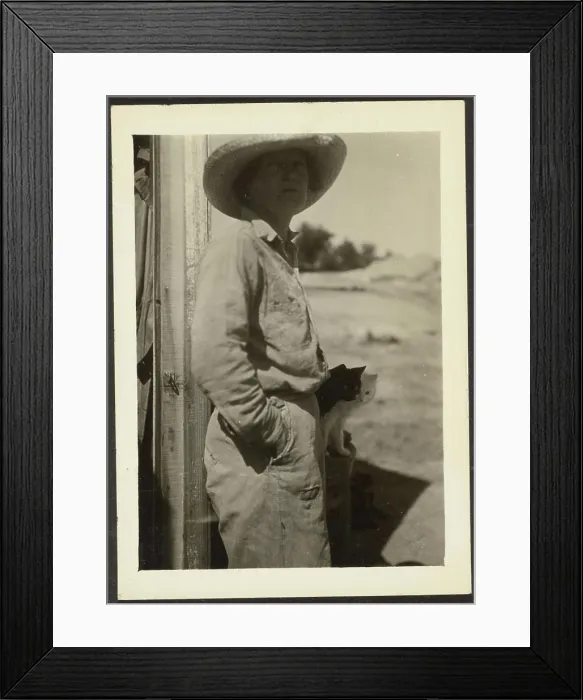 Framed Print : Woman Standing with Kittens. Louis Fleckenstein, photographer (American, 1866 - 1943) 1907-1943 Framed Print : Woman Standing with Kittens. Louis Fleckenstein, photographer (American, 1866 - 1943) 1907-1943