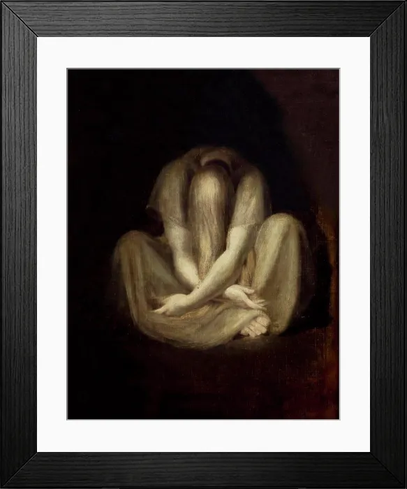 Framed Print : SIlence, Henry Fuseli, 1799-1801 Framed Print : SIlence, Henry Fuseli, 1799-1801