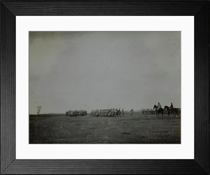 Framed Print : Army Kommt.Planzer Baltin inspects D.In.16.Alt.ZCSKA