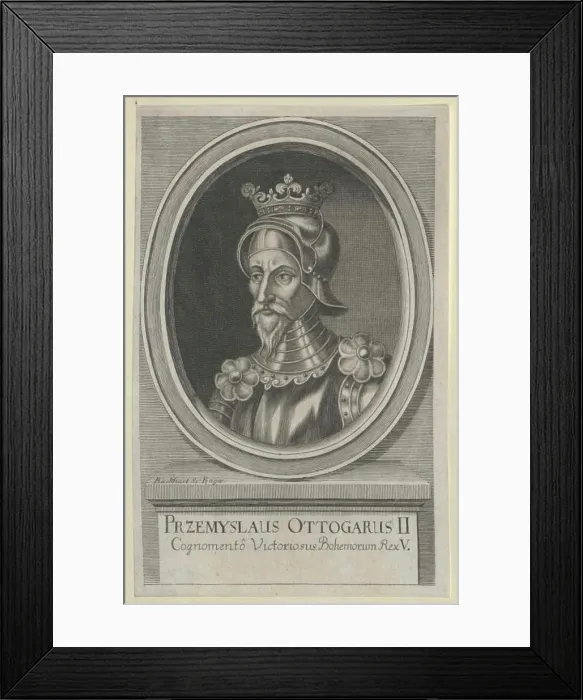 Framed Print : Ottokar II Przemysl, King of Bohemia Framed Print : Ottokar II Przemysl, King of Bohemia