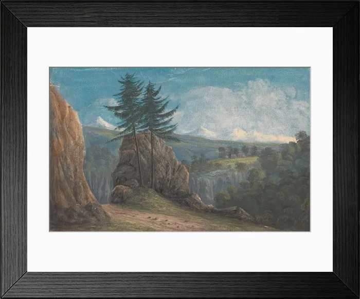 Framed Print : Canton /  Berne (Switzerland), Isaac Weld