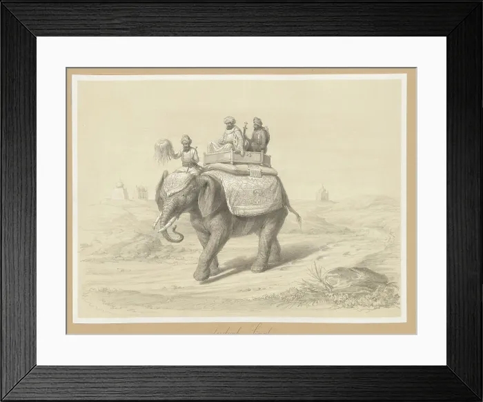 Framed Print : Gulab Singh (1792-1857), pierwszy maharadża Dżammu i Kaszmiru Framed Print : Gulab Singh (1792-1857), pierwszy maharadża Dżammu i Kaszmiru