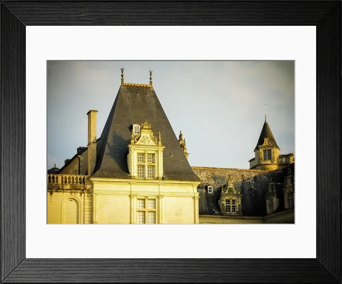 Framed Print : Evening light on the Chateau de Villandry, Villandry, Loire Valley, France Framed Print : Evening light on the Chateau de Villandry, Villandry, Loire Valley, France