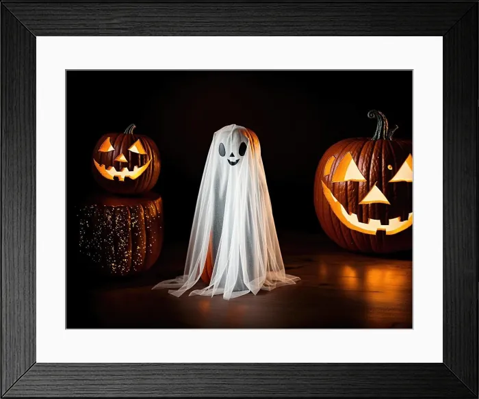 Framed Print : Spooky Halloween Decorations Framed Print : Spooky Halloween Decorations