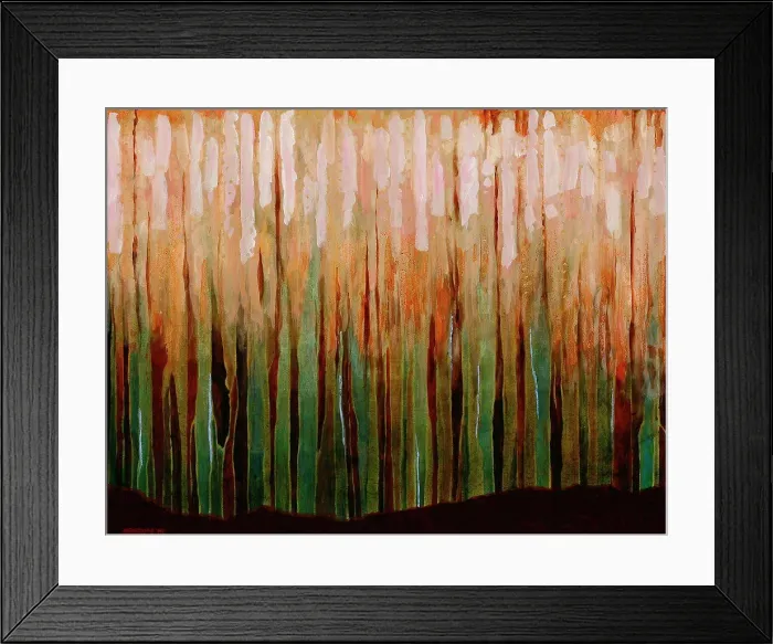 Framed Print : Swamp Thing II John Newcomb, Acrylic, 2014