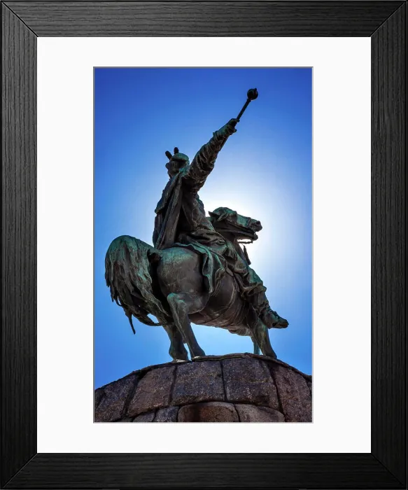 Framed Print : Bohdan Khmelnytsky equestrian statue Framed Print : Bohdan Khmelnytsky equestrian statue