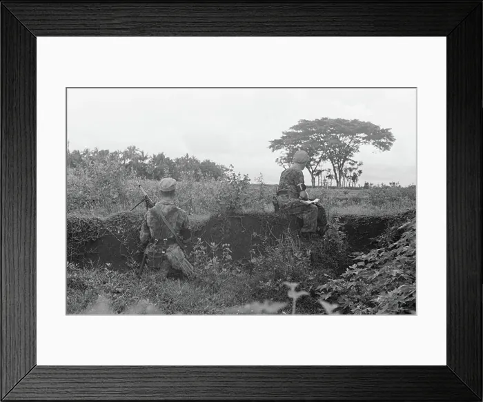 Framed Print : Photo collection Service for army contacts Indonesia