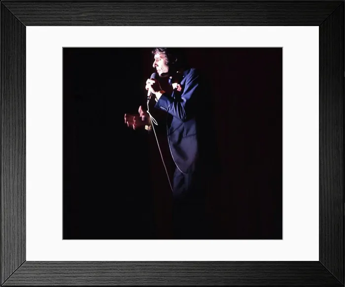 Framed Print : DEU, Germany: The historical colour photos from the times of the 70s show events and people from politics