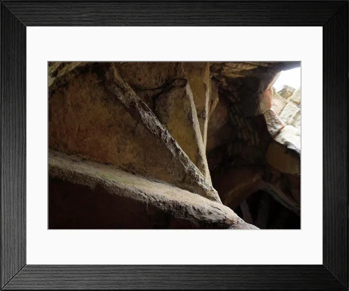 Framed Print : reconstructed model of Dudley Castle