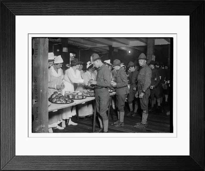 Framed Print : Canteen, 8th Coast Defense Framed Print : Canteen, 8th Coast Defense
