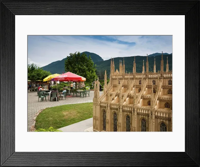 Framed Print : Switzerland, Ticino Canton, Melide. Swissminiatur, the miniature Switzerland model theme park Framed Print : Switzerland, Ticino Canton, Melide. Swissminiatur, the miniature Switzerland model theme park