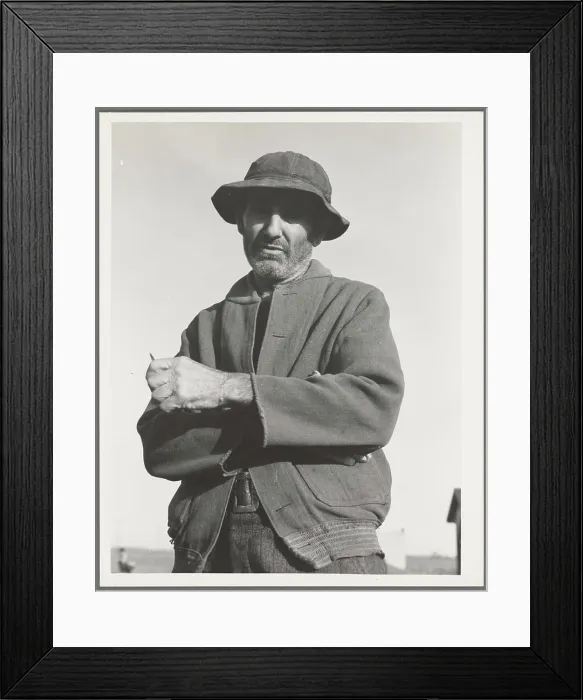 Framed Print : Firebaugh, California. Came from Webber Falls
