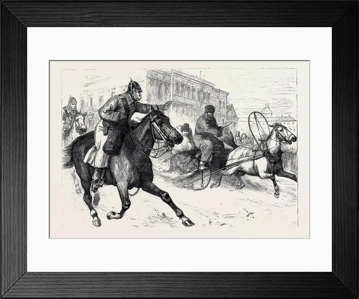 Framed Print : THE CRISIS IN RUSSIA Framed Print : THE CRISIS IN RUSSIA