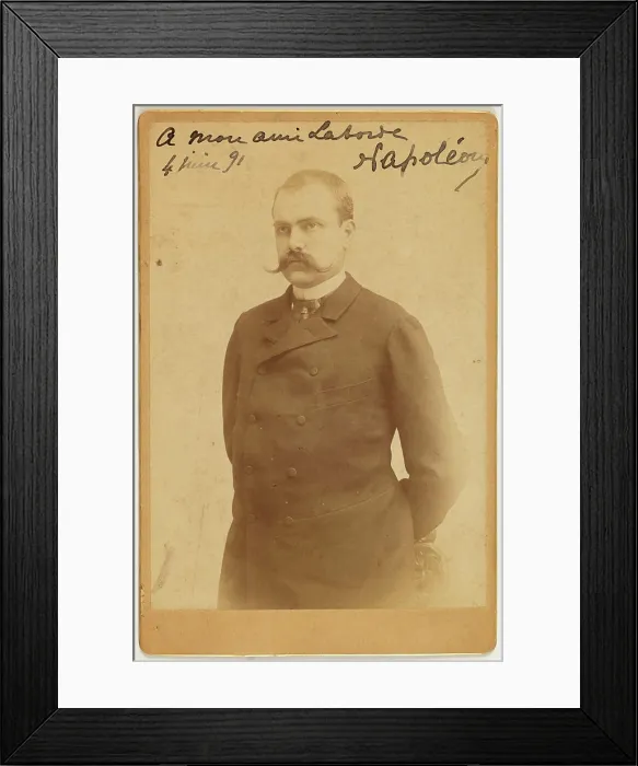 Framed Print : Portrait of Bonaparte, (Prince Victor) said 'Prince Victor' Framed Print : Portrait of Bonaparte, (Prince Victor) said 'Prince Victor'
