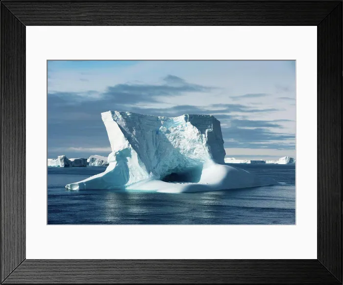 Framed Print : Icebergs in the Antarctic Sound Framed Print : Icebergs in the Antarctic Sound